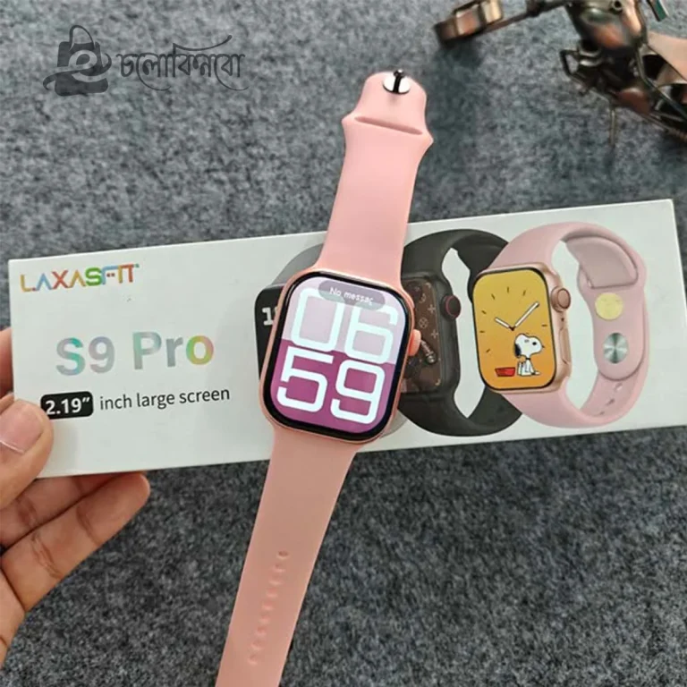 Laxasfit S9 Pro Smart Watch Pink 0710202513