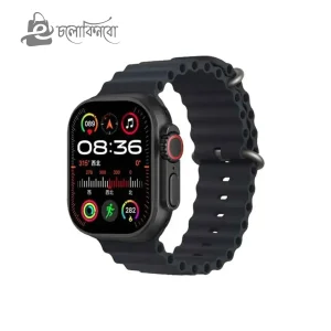 T900 Ultra 2 Smart Watch Black Belt-0510202503