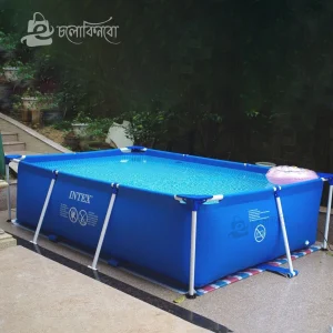 Rectangular Frame Above Ground Pool – 9’10” x 6’6¾” x 29½”-2801202603